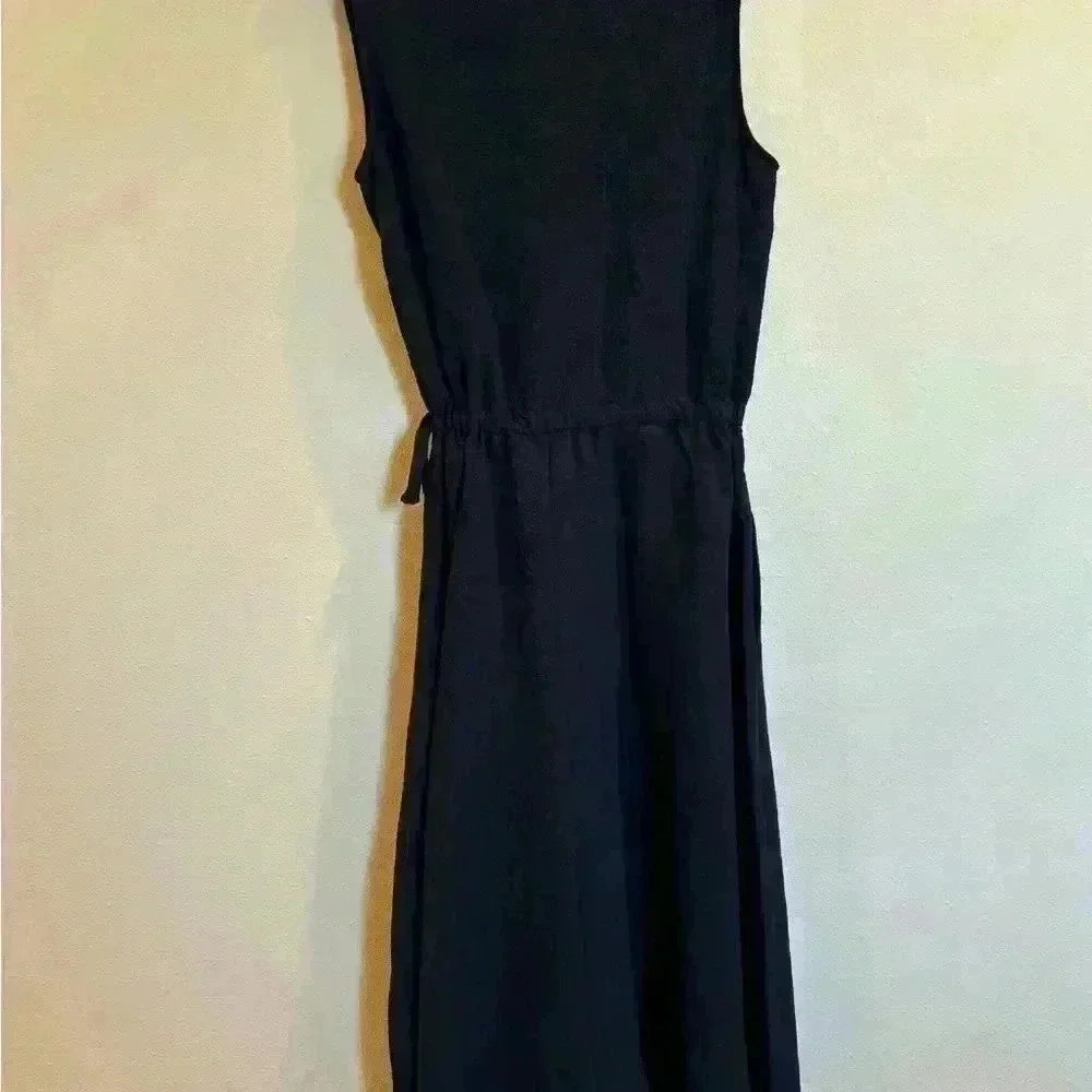 Anne Klein sz 6 navy blue dress - Picture 2 of 5